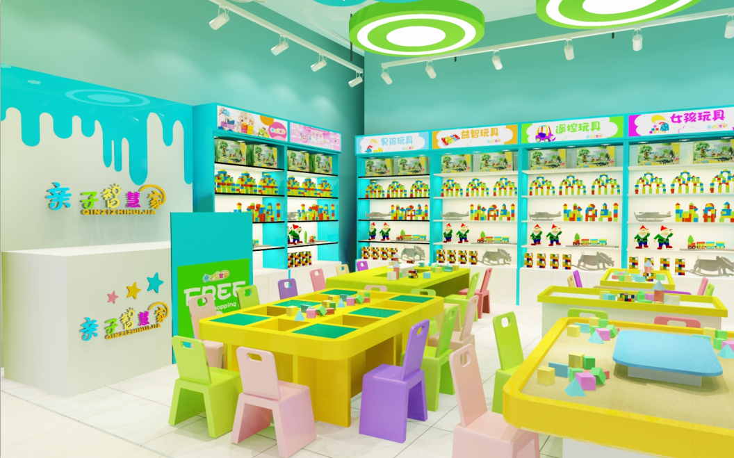 玩具体验店选址装修、商品分类的方式！