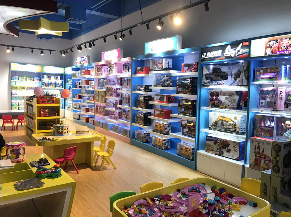 玩具体验店选址装修,商品分类的方式!